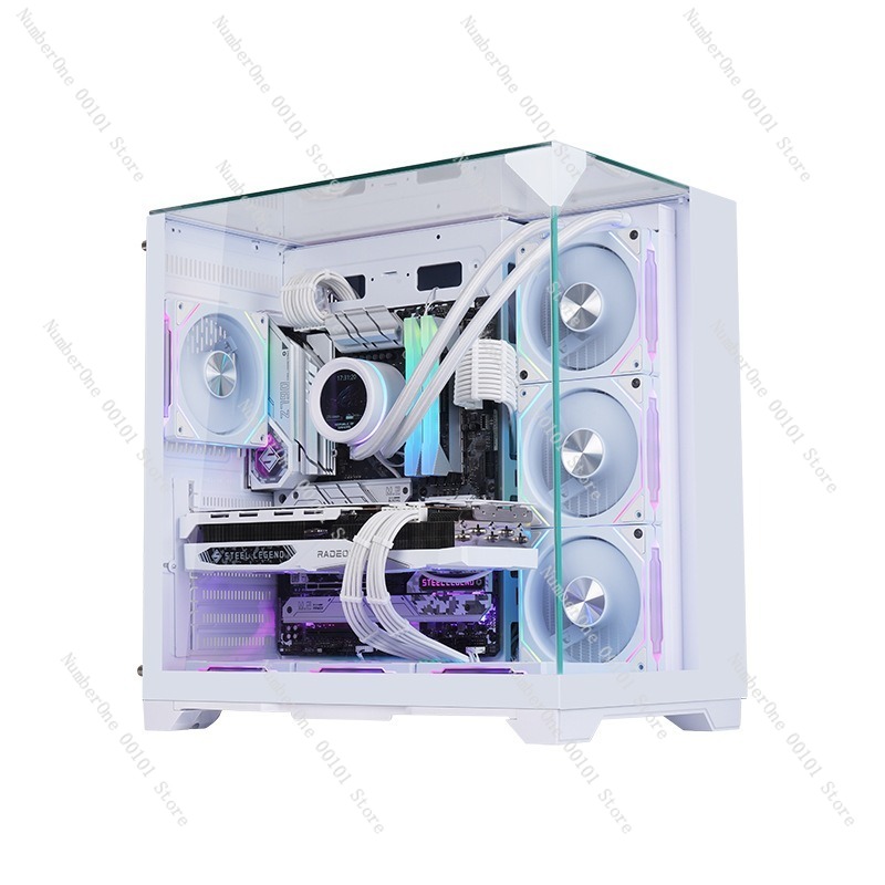 Pc Case Fan - ATX Oyun Bilgisayarı Kasası Panoramik Temperli