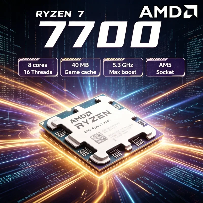 Pc Gaming Ryzen 7 - AMD R7 7700 Ryzen 7 7700