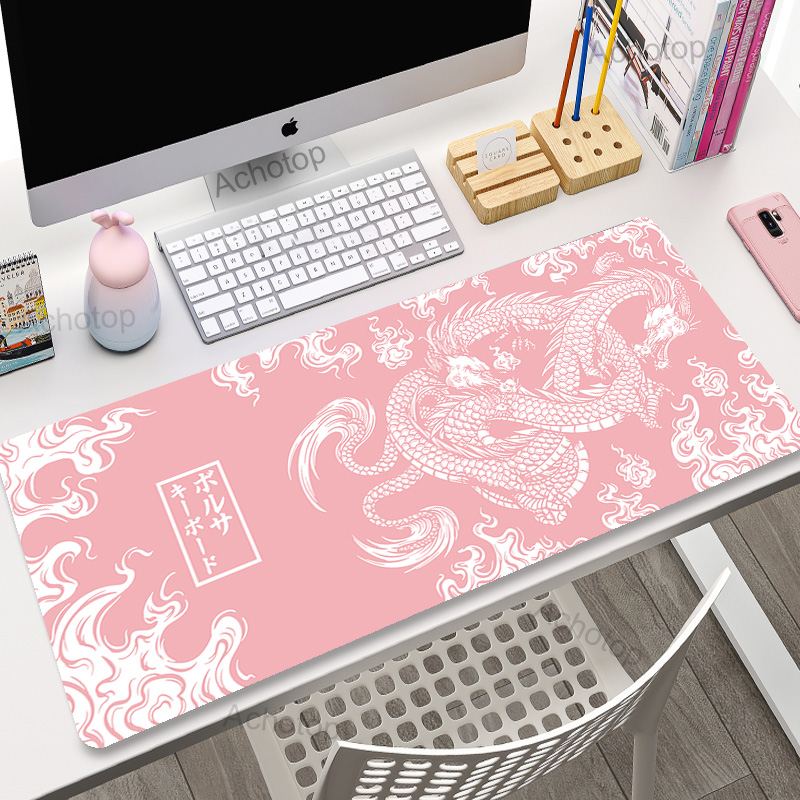 Pc Gaming Pink - Büyük Mouse Pad Oyun Mousepad 100x55