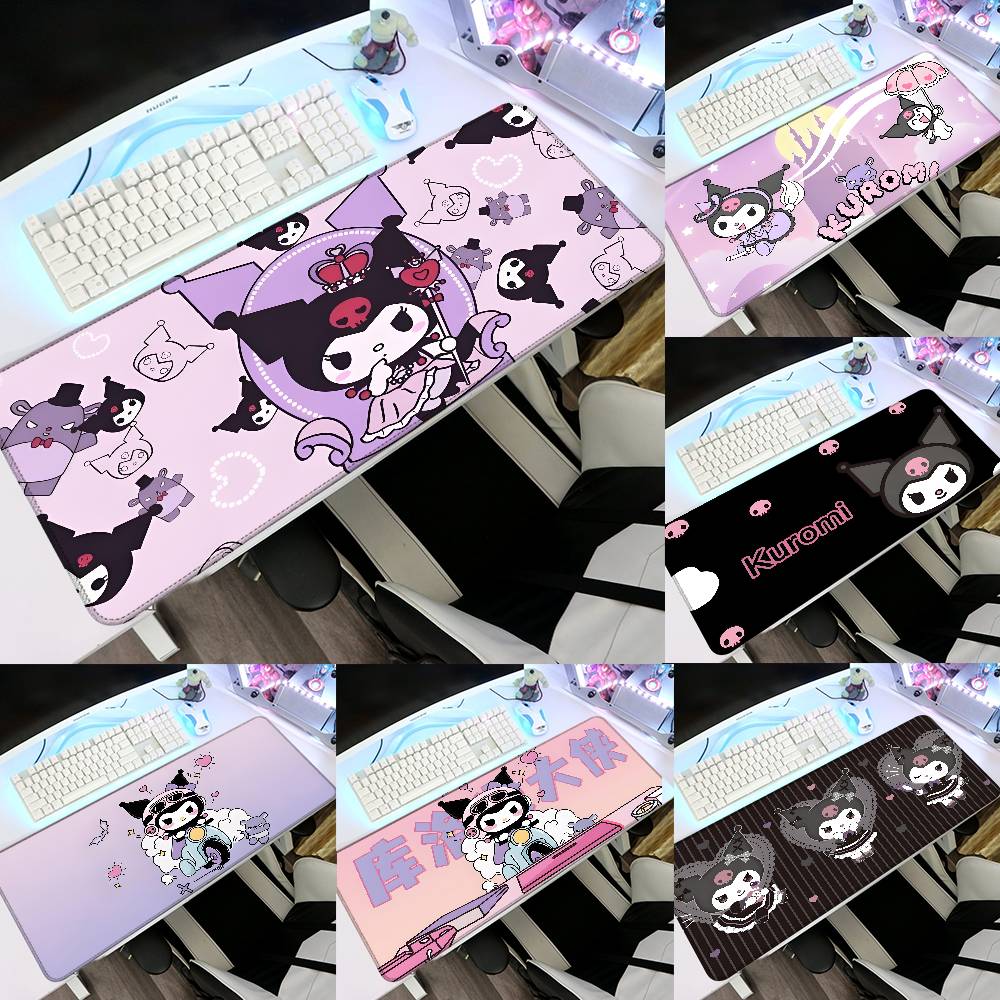 Pc Gaming Kuromi - K-Kuromi Sevimli Mouse Pad Kauçuk Kalınlaşmak