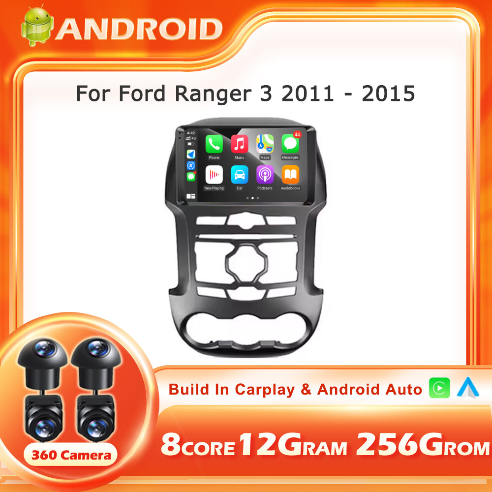 Dual Monitor Arm - Ford Ranger 3 2011-2015 için Android