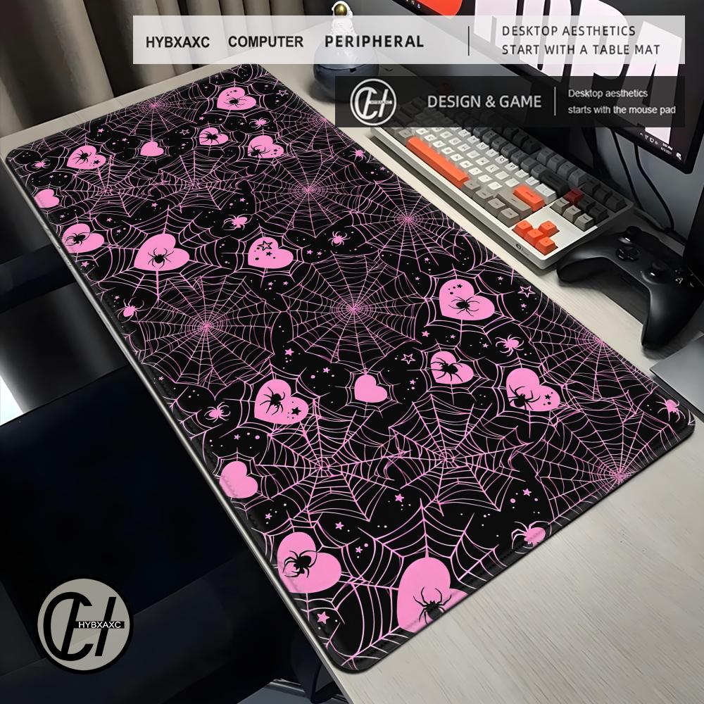 Pc Gaming Pink - 90x40 Beyaz veya Pembe Örümcek Ağı