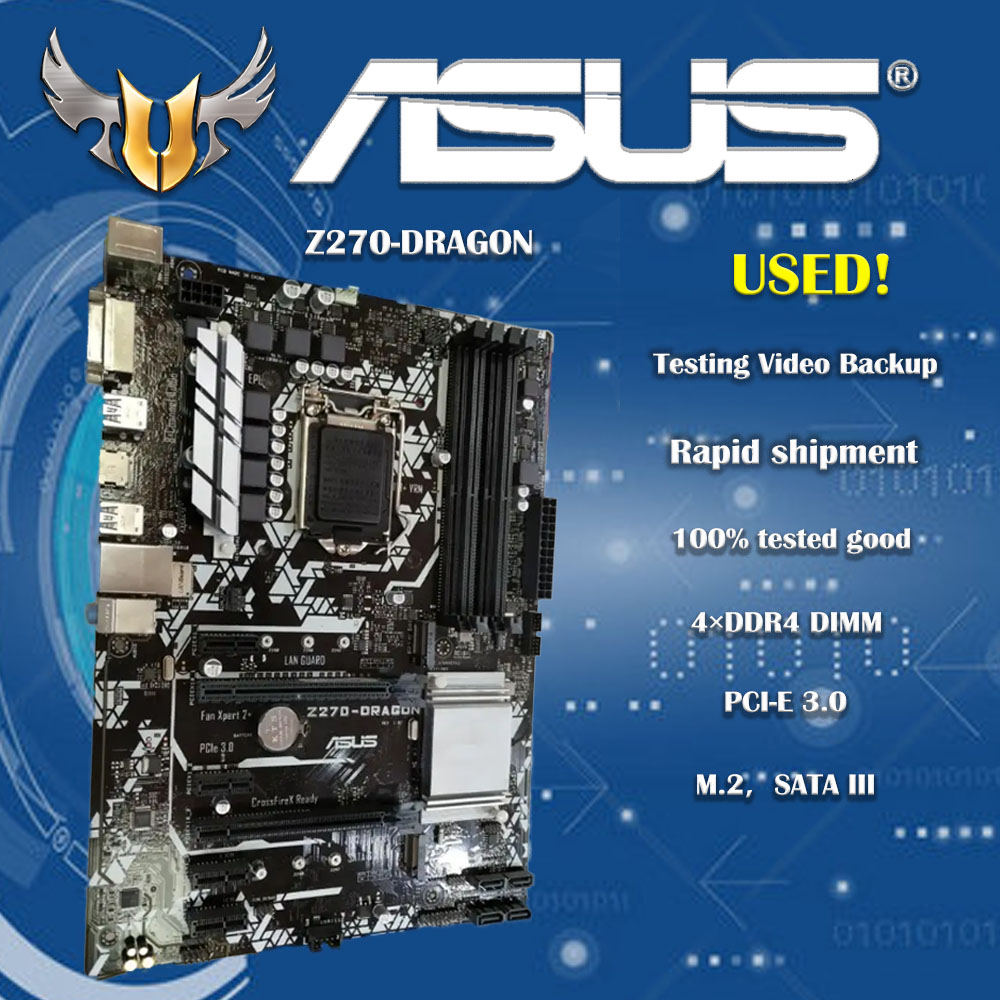 Pc Gaming Core I5 - Anakart Asus PRIME Z270-DRAGON Orijinal Masaüstü
