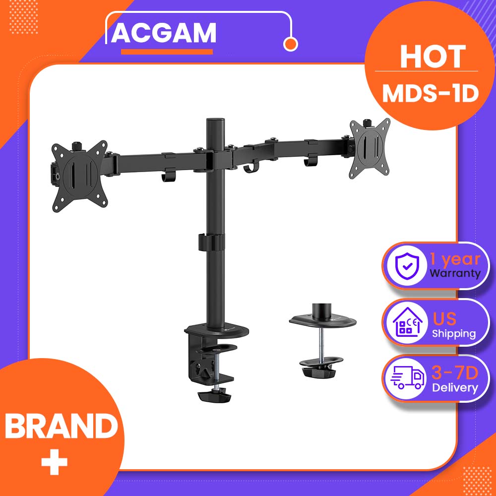 Dual Monitor Arm - ACGAM MDS-1D Çift Monitör Kolu, 17