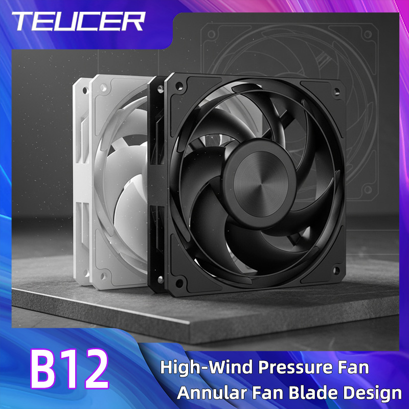 Pc Gaming Liquid - TEUCER Bilgisayar CPU Soğutucu Fanı 120mm