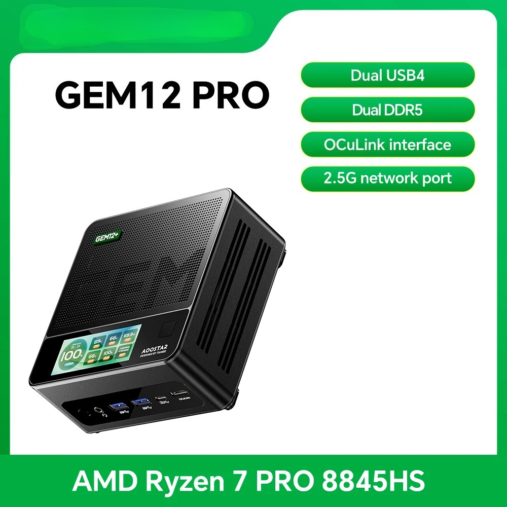Pc Gaming Ryzen 7 - GEM12 Pro Mini Bilgisayar Ryzen 7