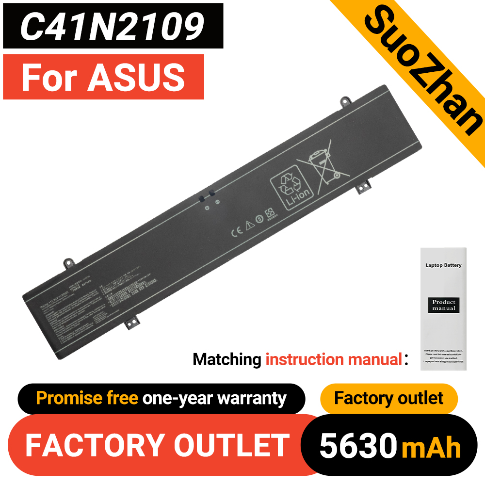 Pc Gaming Asus Rog - SUOZHAN 15.52 V 90Wh C41N2109 Laptop