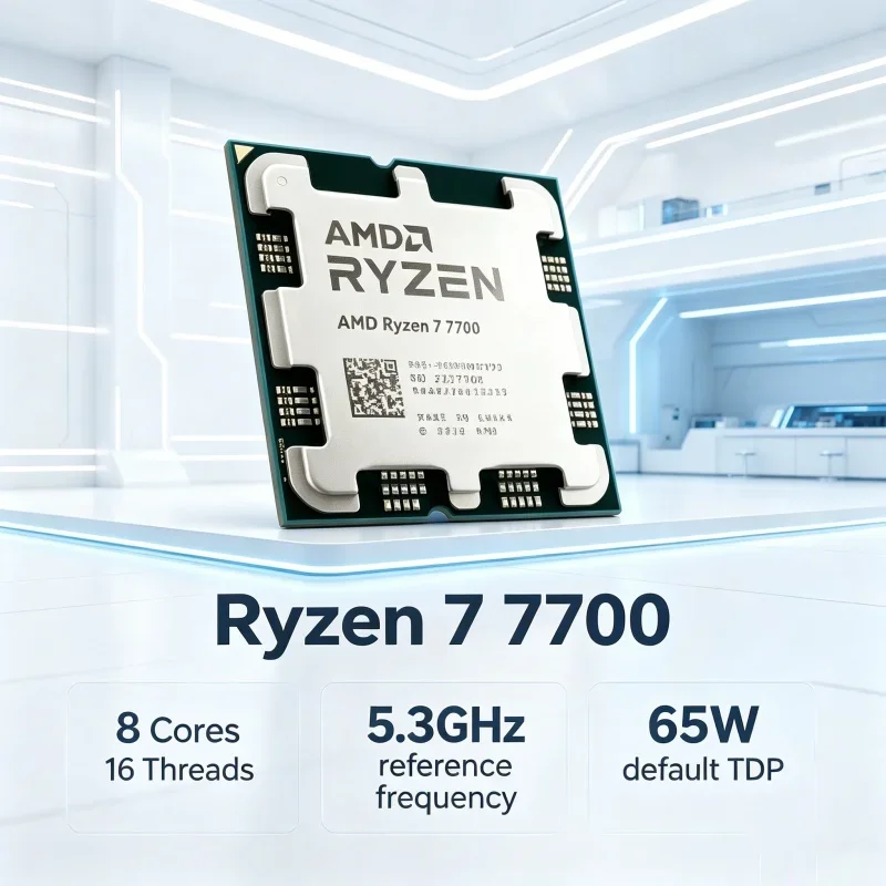 AMD R7 7700 Ryzen 7 7700 Ekono - Pc Gaming Ryzen 7 incelemesi ve fiyatı
