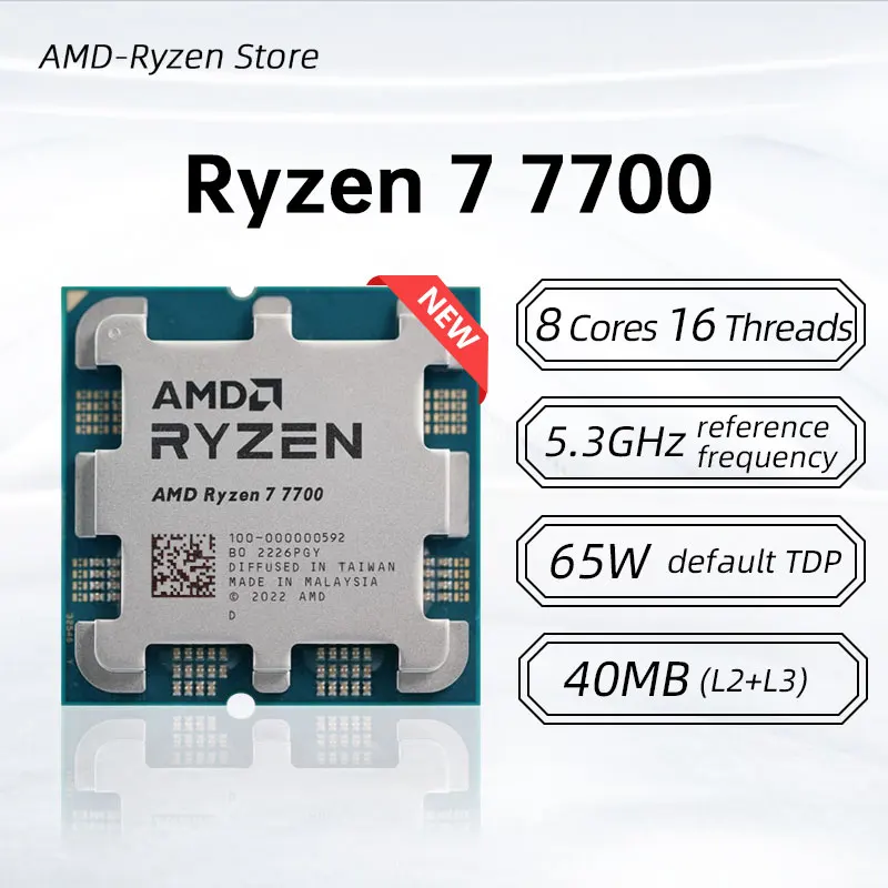 Yeni AMD Ryzen 7 7700 İşlemci  - Pc Gaming Ryzen 7 incelemesi ve fiyatı