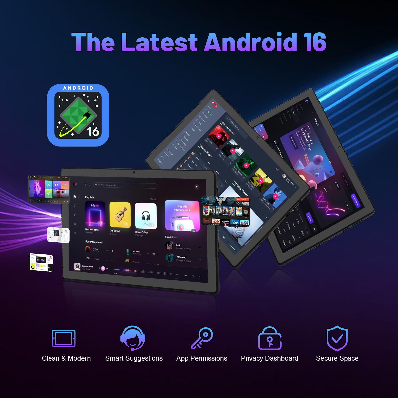 10.1 İnç Android 16 Tablet Pak - Dual Monitor Arm incelemesi ve fiyatı