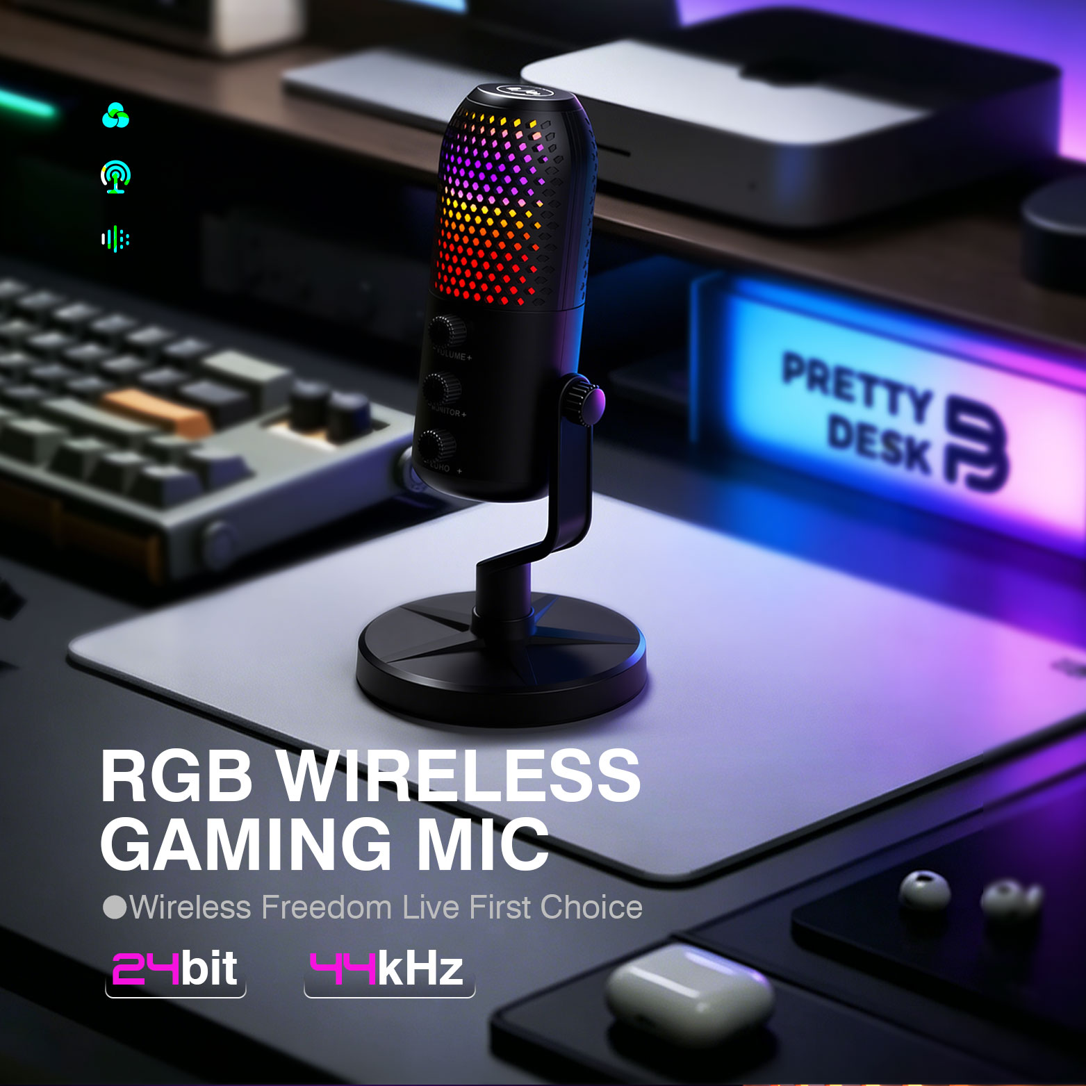 PC, PS5 için RGB USB kapasitör - Pc Gaming Discord incelemesi ve fiyatı