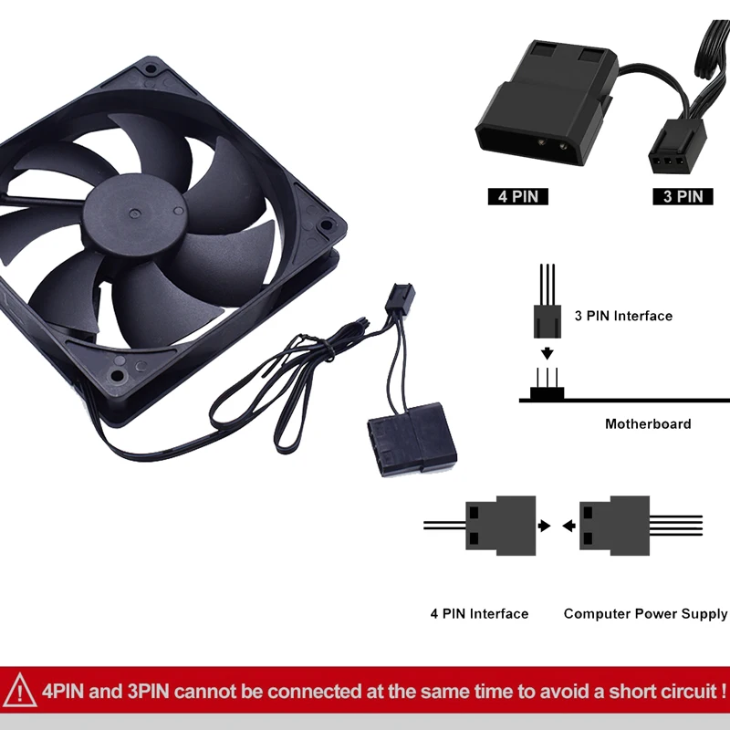 80 90 120mm Sessiz Bilgisayar  - Pc Case Fan incelemesi ve fiyatı