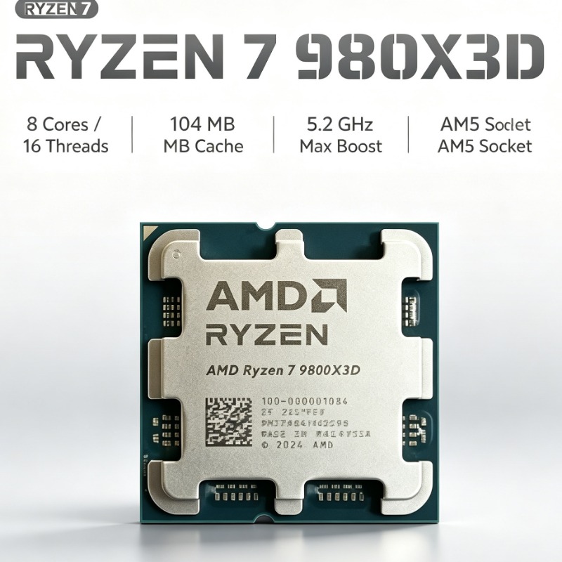 AMD Ryzen 7 9800X3D PC İşlemci - Pc Gaming Ryzen 7 incelemesi ve fiyatı