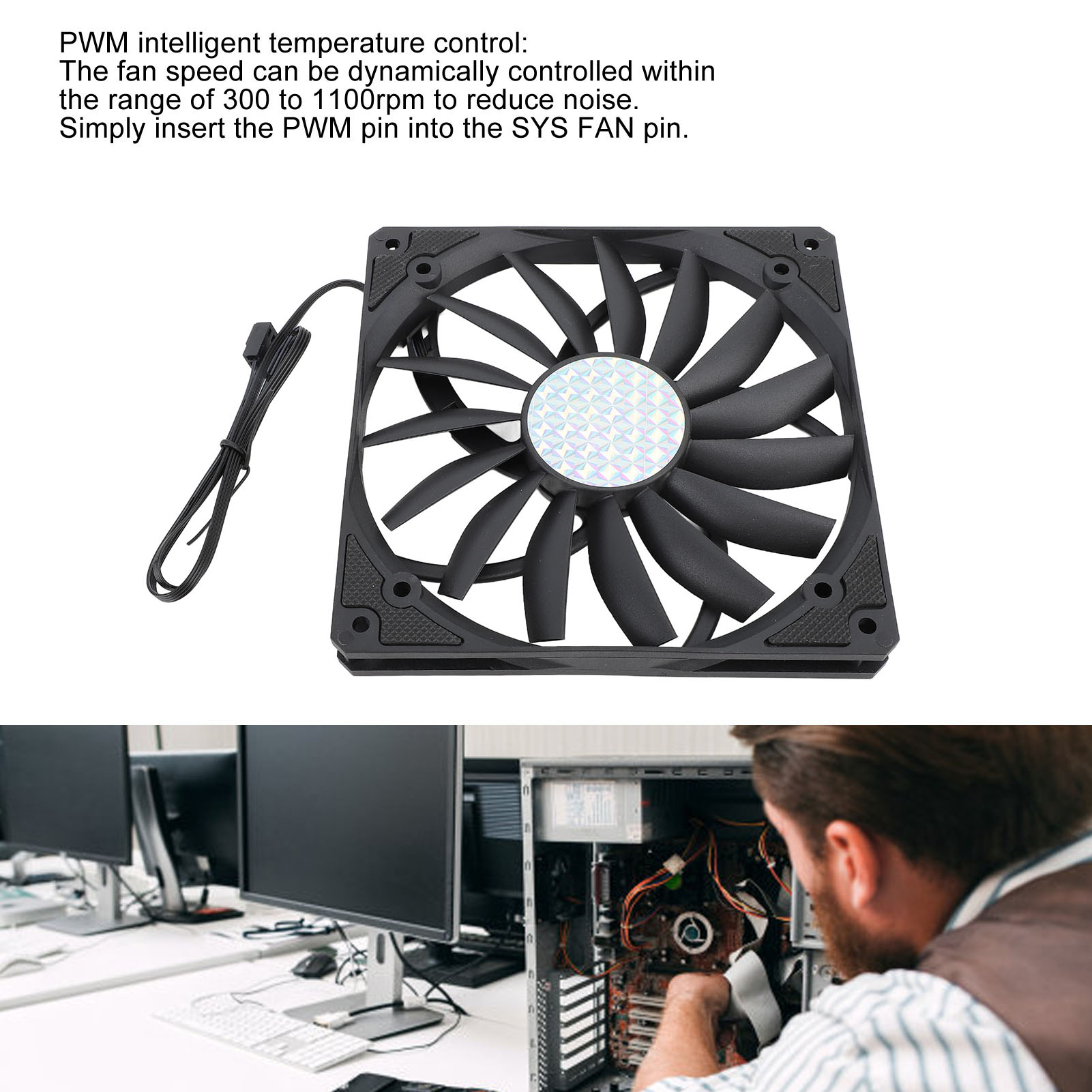 140mm 4 Pin PWM Kasa Fanı Ultr - Pc Case Fan incelemesi ve fiyatı
