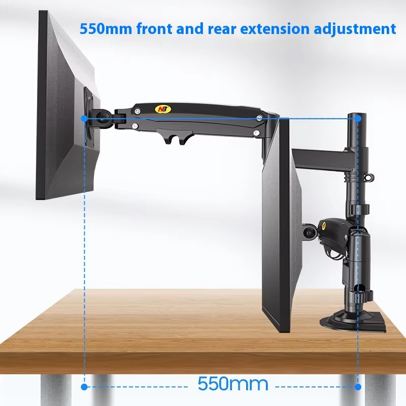 Alüminyum Alaşımlı Siyah Çift  - Dual Monitor Arm incelemesi ve fiyatı
