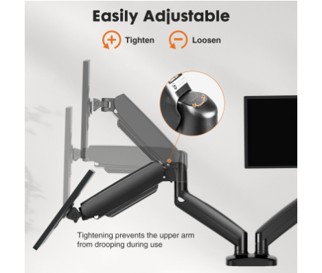 Çift Monitör Standı Kolu, Gaz  - Dual Monitor Arm incelemesi ve fiyatı