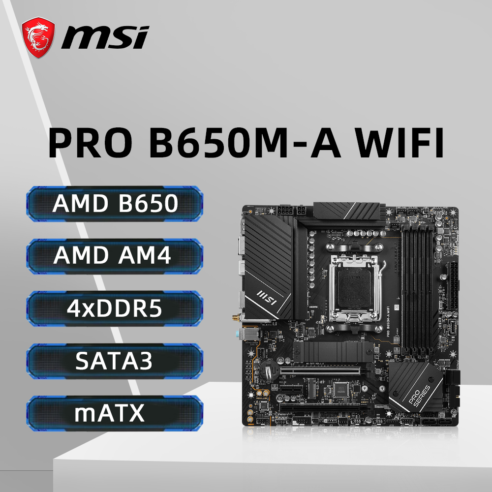 MSI PRO B650M-A WIFI Anakart A - Pc Gaming Core I5 incelemesi ve fiyatı