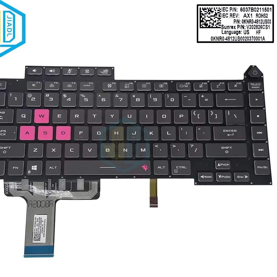 Abd İngilizce LA Latin RGB ark - Pc Gaming Asus Rog incelemesi ve fiyatı