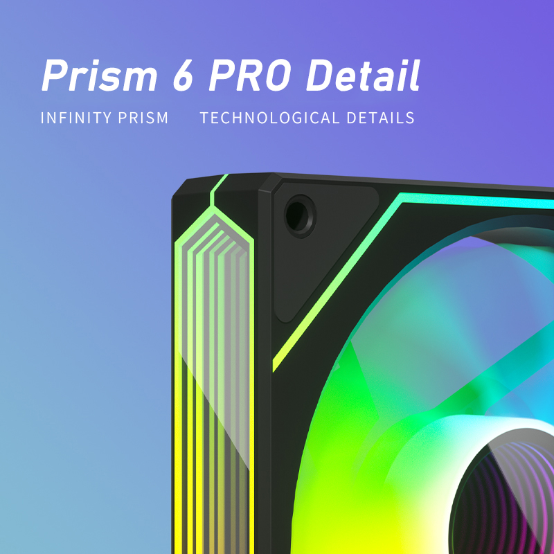 ZEZZIO PRISM 6 PRO 120mm ARGB  - Pc Case Fan incelemesi ve fiyatı